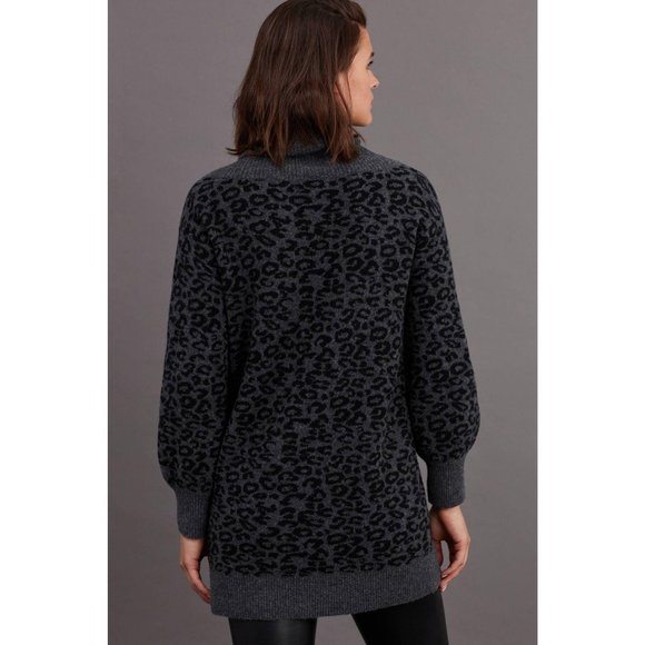 Anthropologie Emmy Cowl Neck Tunic Sweater - Picture 2 of 8